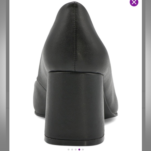 NIB chunky heel pointed toe pump - Picture 5 of 5